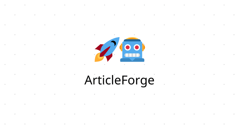 image depicting Article Forge